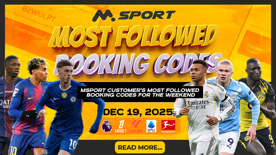 Newcastle vs Chelsea, Real Madrid vs Sevilla, Aston Villa vs Man United, &amp; Villarreal vs Barcelona — Dominate This Weekend’s MSport Top Booking Codes